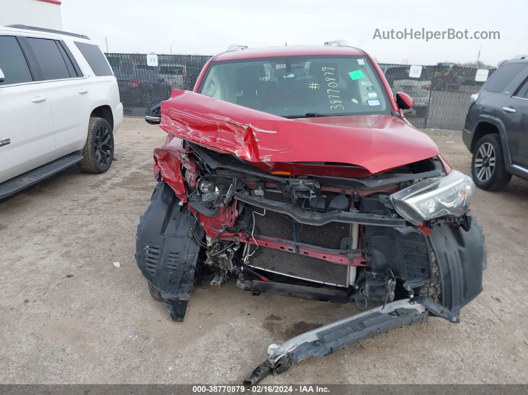 2017 Toyota 4runner   Red vin: JTEZU5JR1H5151476