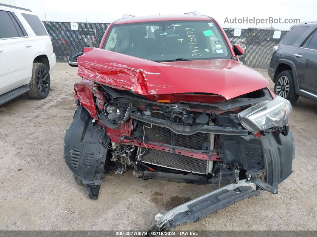 2017 Toyota 4runner   Red vin: JTEZU5JR1H5151476