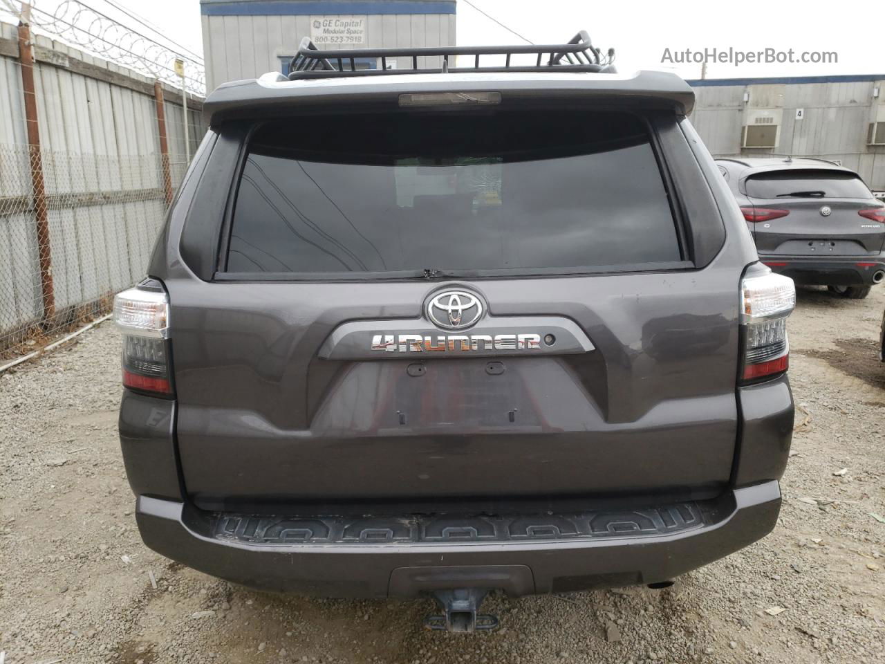 2017 Toyota 4runner Sr5 Серый vin: JTEZU5JR1H5156838