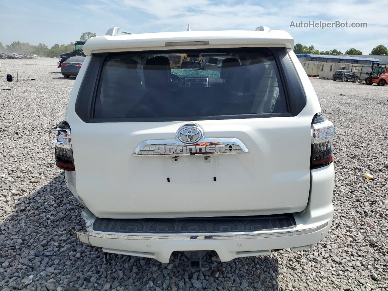 2017 Toyota 4runner Sr5 White vin: JTEZU5JR1H5158282