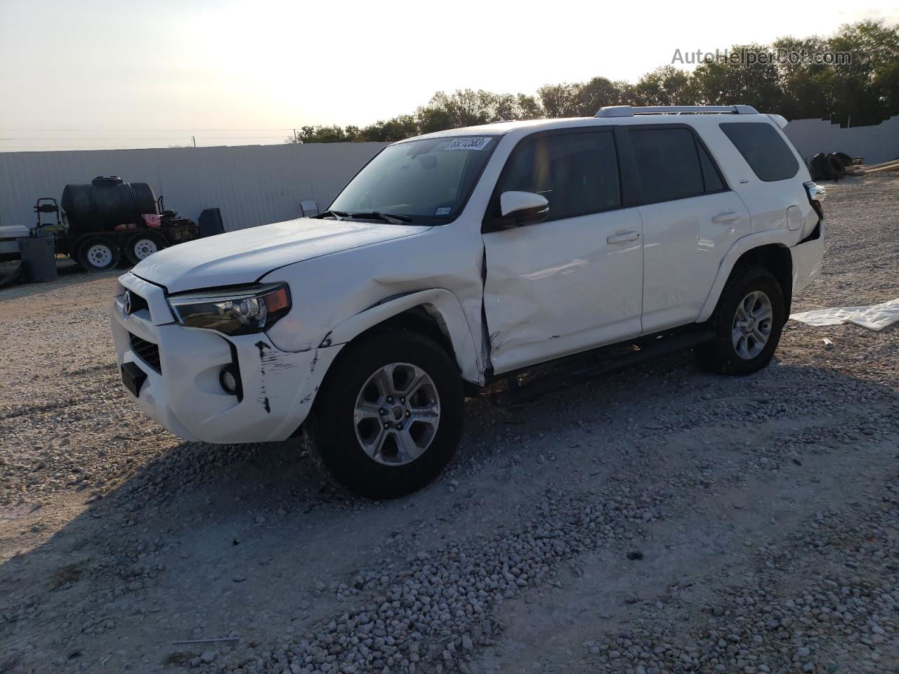 2017 Toyota 4runner Sr5 White vin: JTEZU5JR1H5164308