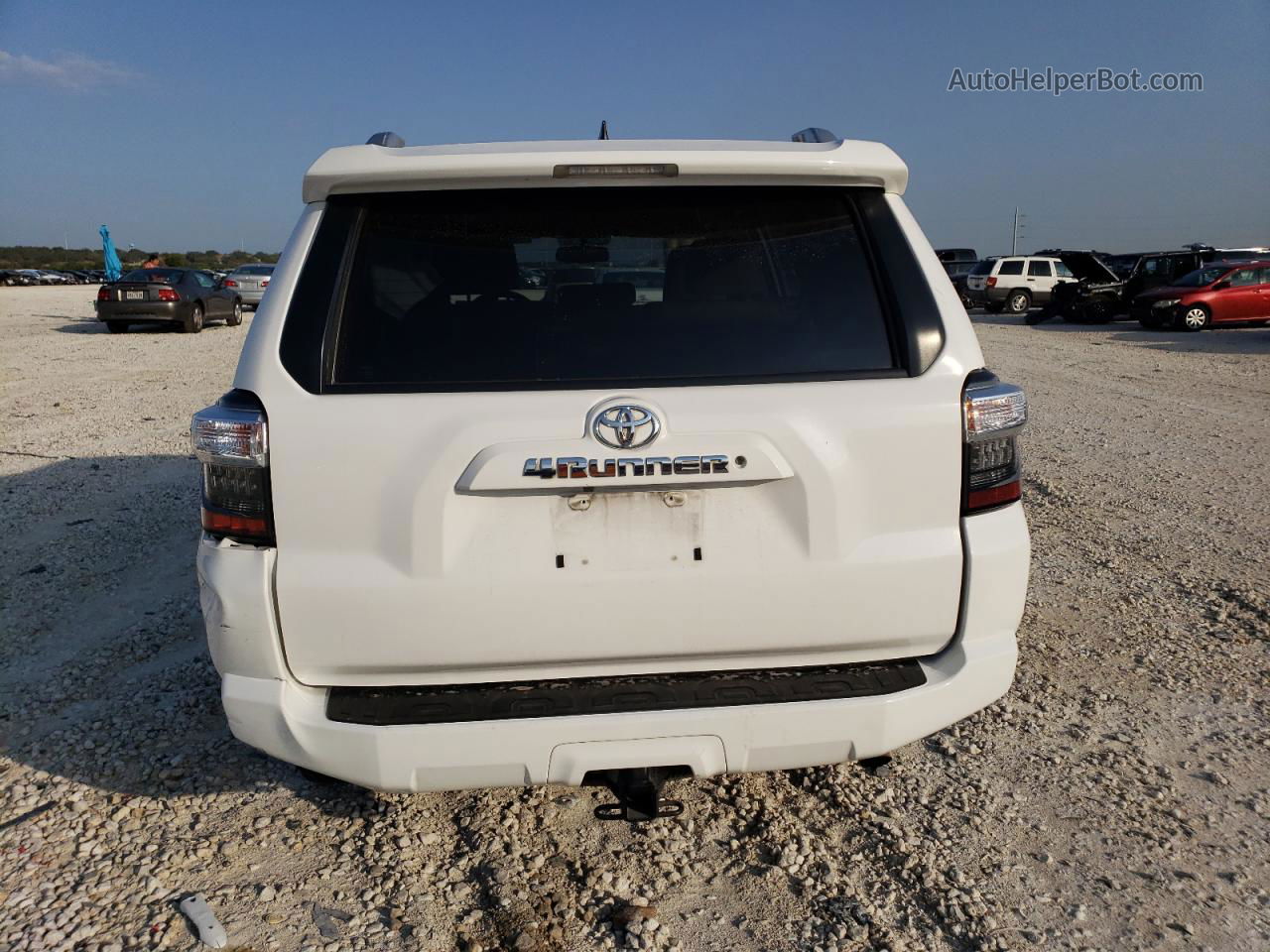 2017 Toyota 4runner Sr5 White vin: JTEZU5JR1H5164308