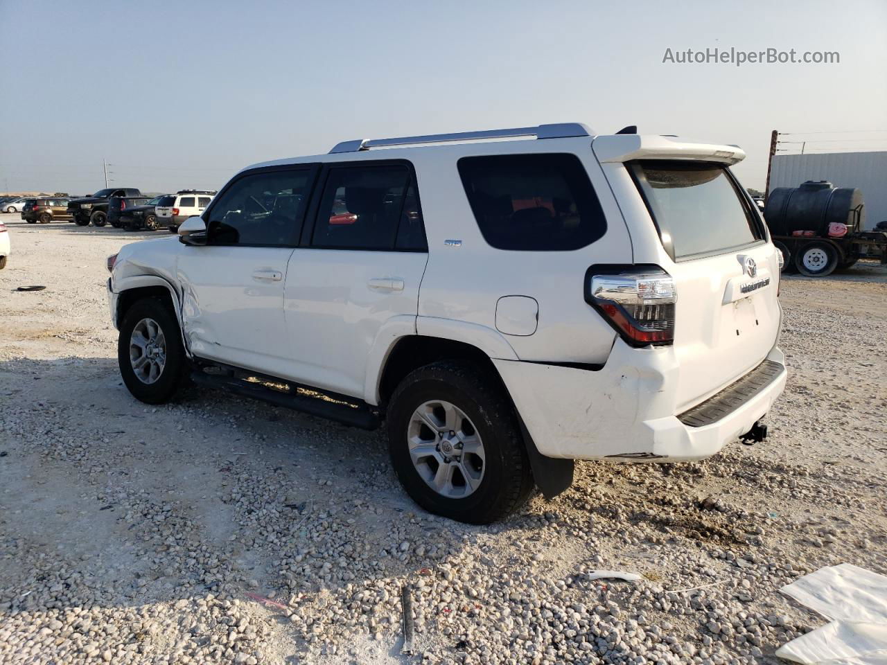 2017 Toyota 4runner Sr5 White vin: JTEZU5JR1H5164308