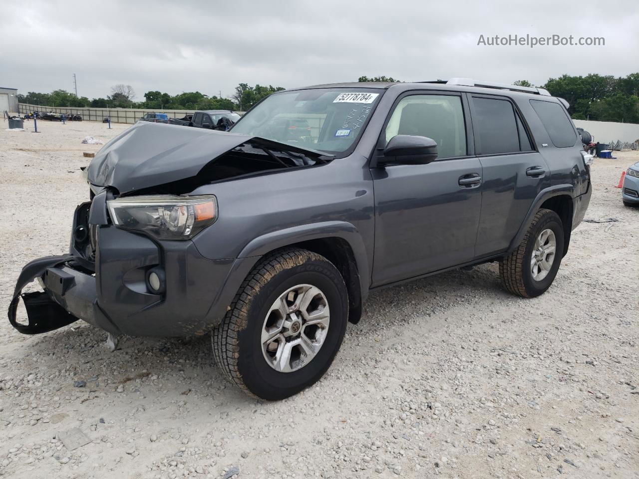 2014 Toyota 4runner Sr5 Gray vin: JTEZU5JR2E5068425