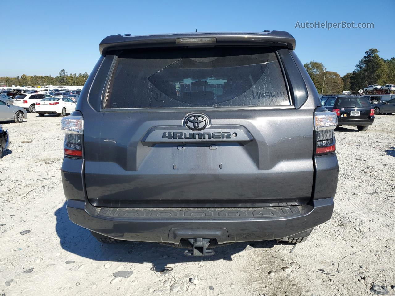 2017 Toyota 4runner Sr5 Gray vin: JTEZU5JR2H5149946