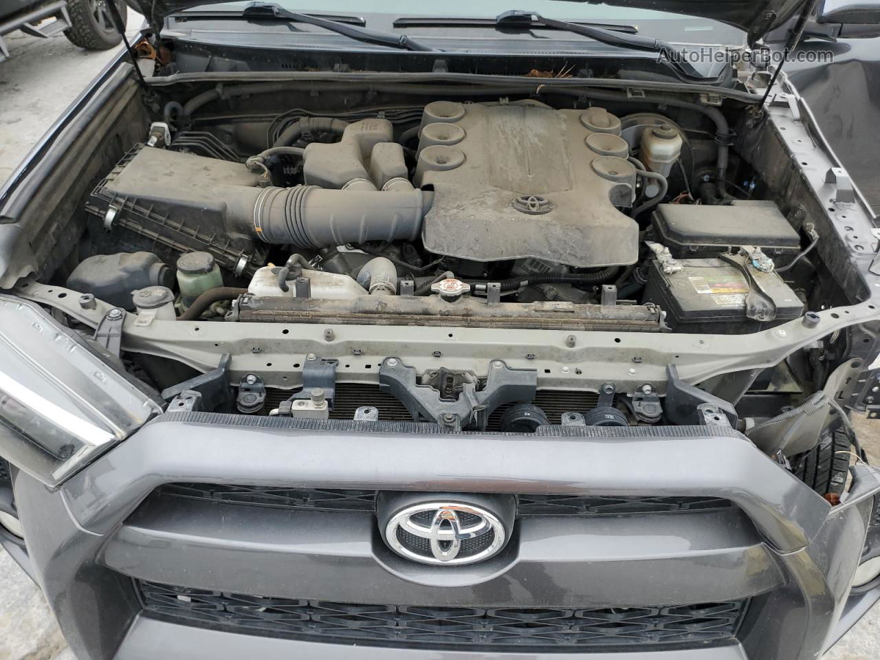 2017 Toyota 4runner Sr5 Gray vin: JTEZU5JR2H5152295