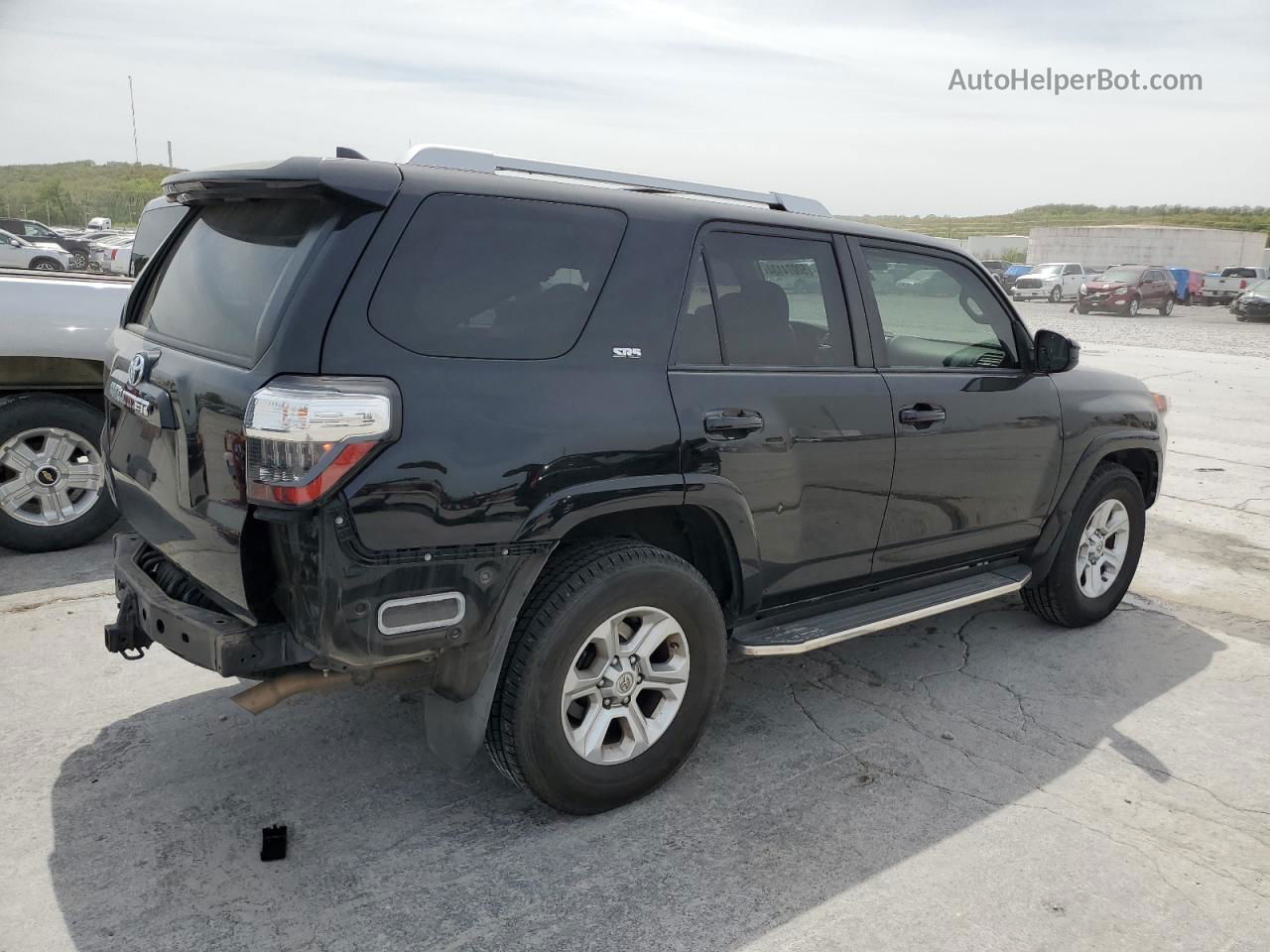 2017 Toyota 4runner Sr5 Черный vin: JTEZU5JR2H5159652