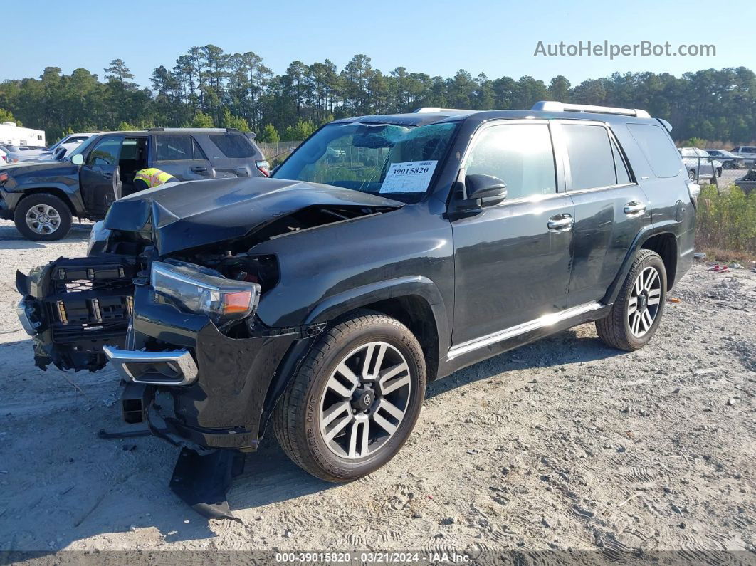 2017 Toyota 4runner Limited Black vin: JTEZU5JR2H5160123