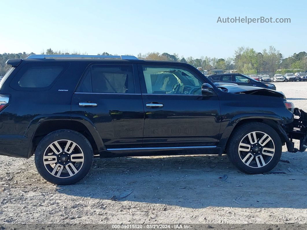 2017 Toyota 4runner Limited Black vin: JTEZU5JR2H5160123