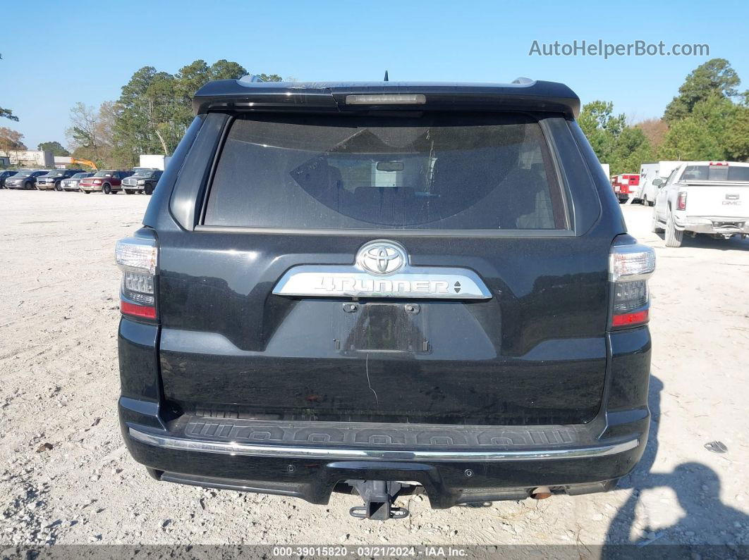 2017 Toyota 4runner Limited Black vin: JTEZU5JR2H5160123