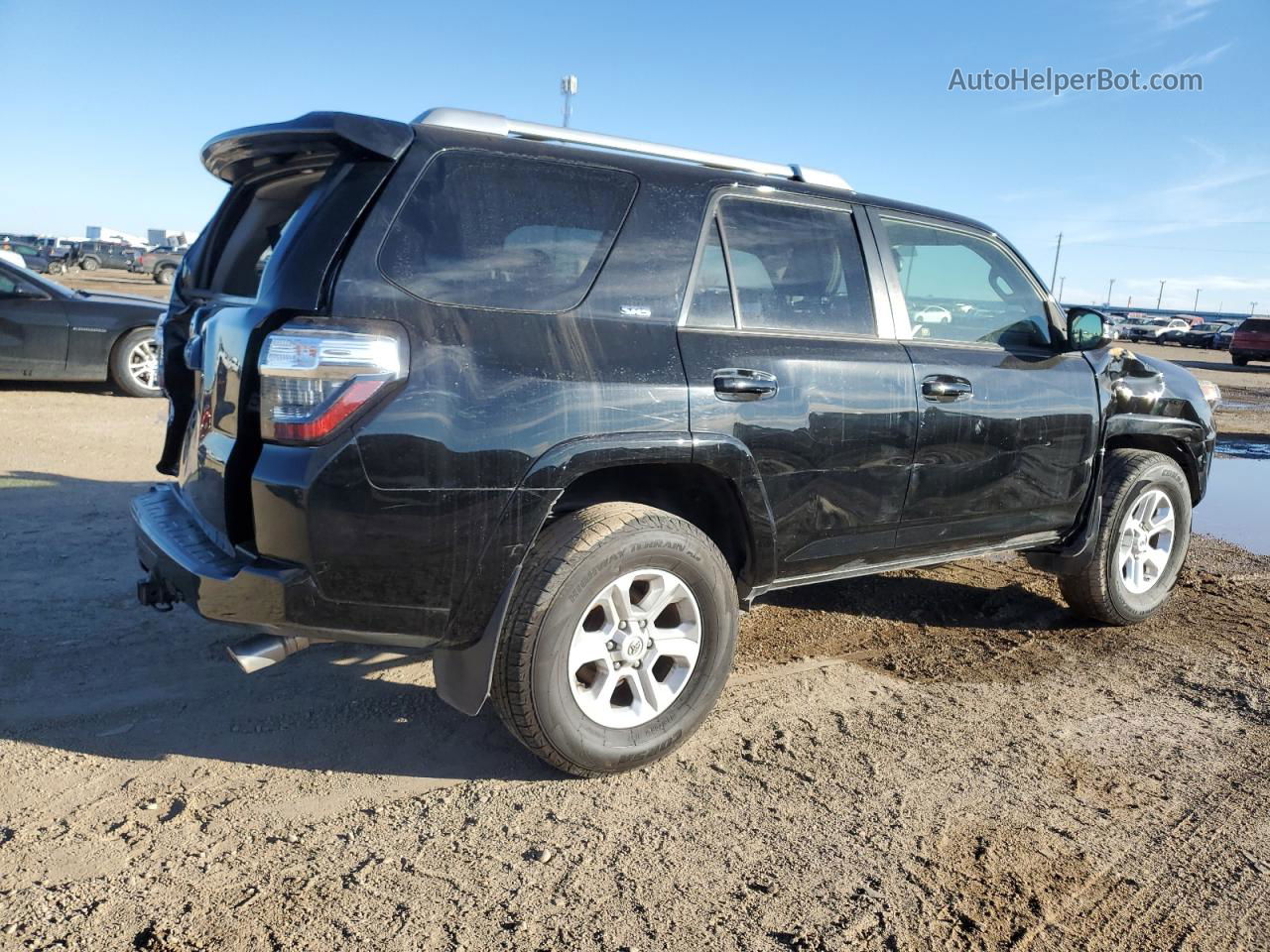 2014 Toyota 4runner Sr5 Black vin: JTEZU5JR3E5071978