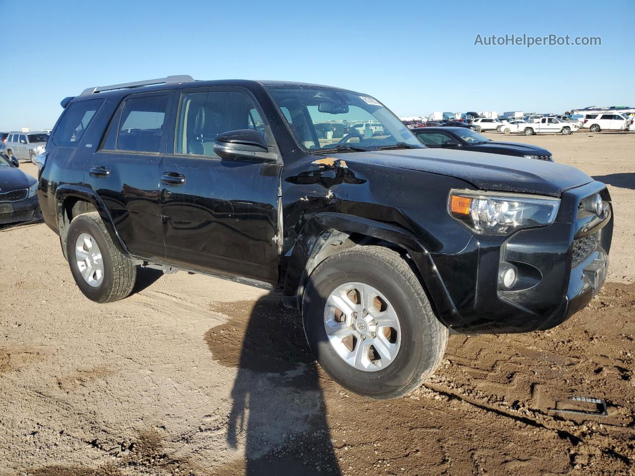 2014 Toyota 4runner Sr5 Black vin: JTEZU5JR3E5071978