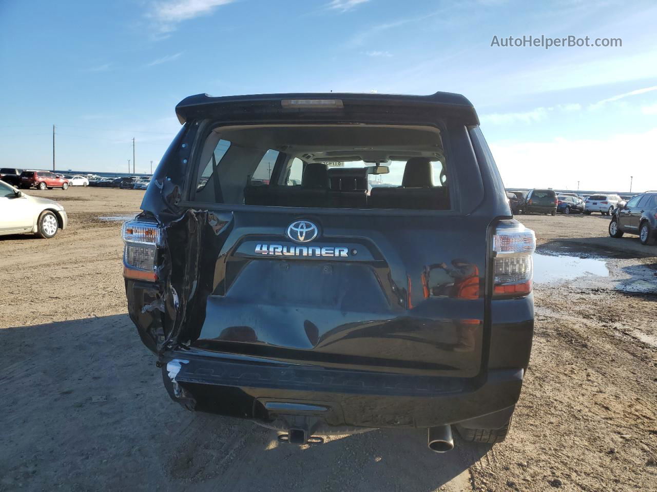 2014 Toyota 4runner Sr5 Black vin: JTEZU5JR3E5071978