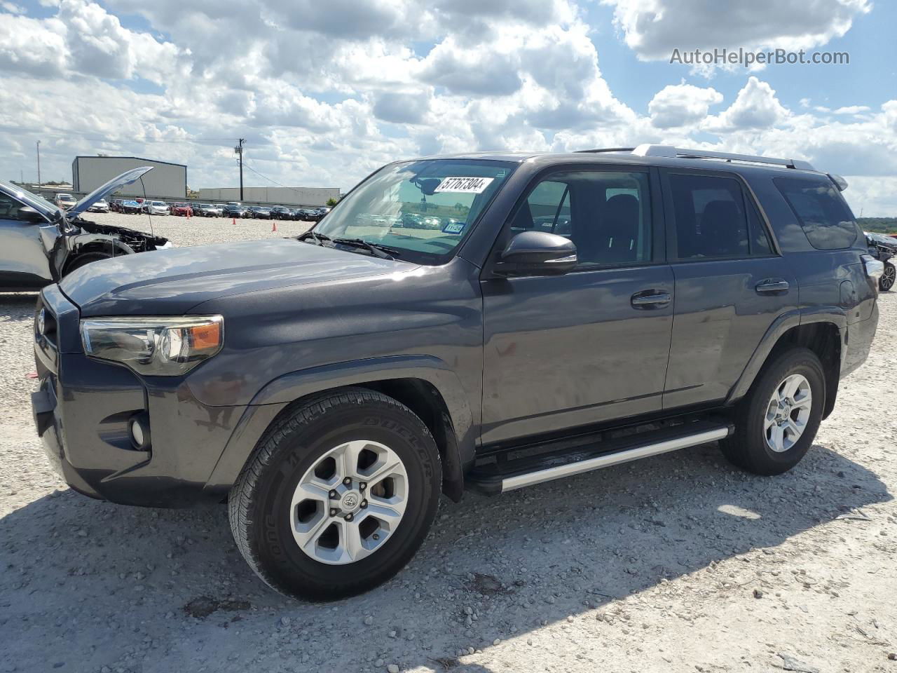 2014 Toyota 4runner Sr5 Gray vin: JTEZU5JR3E5072306