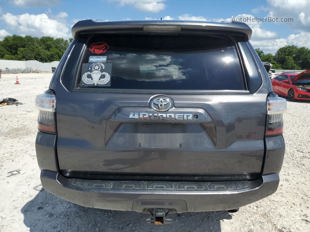 2014 Toyota 4runner Sr5 Gray vin: JTEZU5JR3E5072306