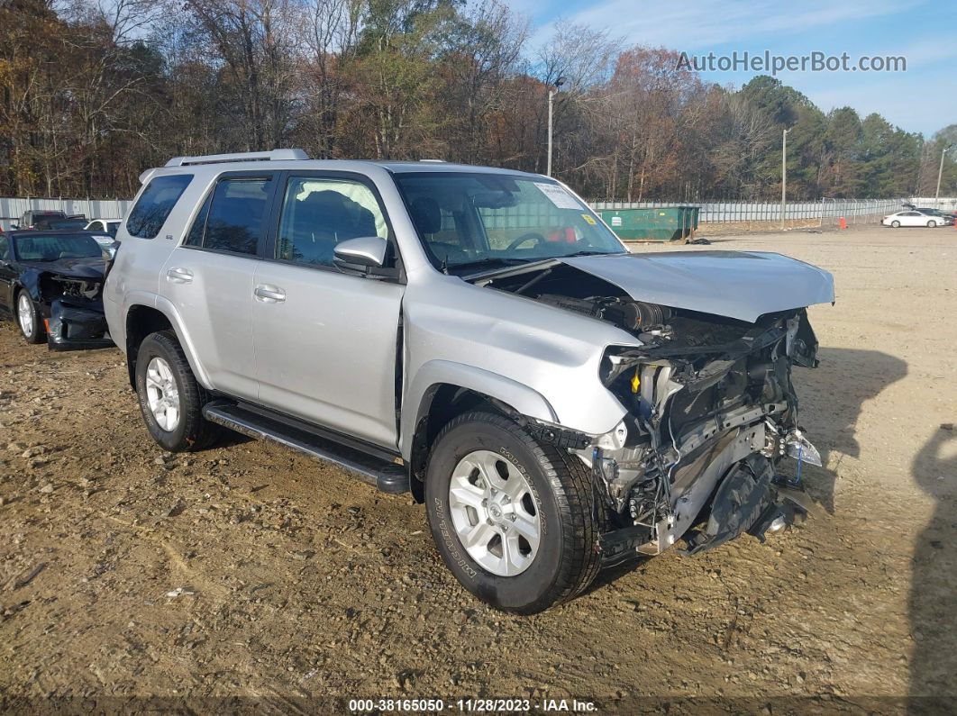 2017 Toyota 4runner Sr5 Premium Silver vin: JTEZU5JR3H5156808