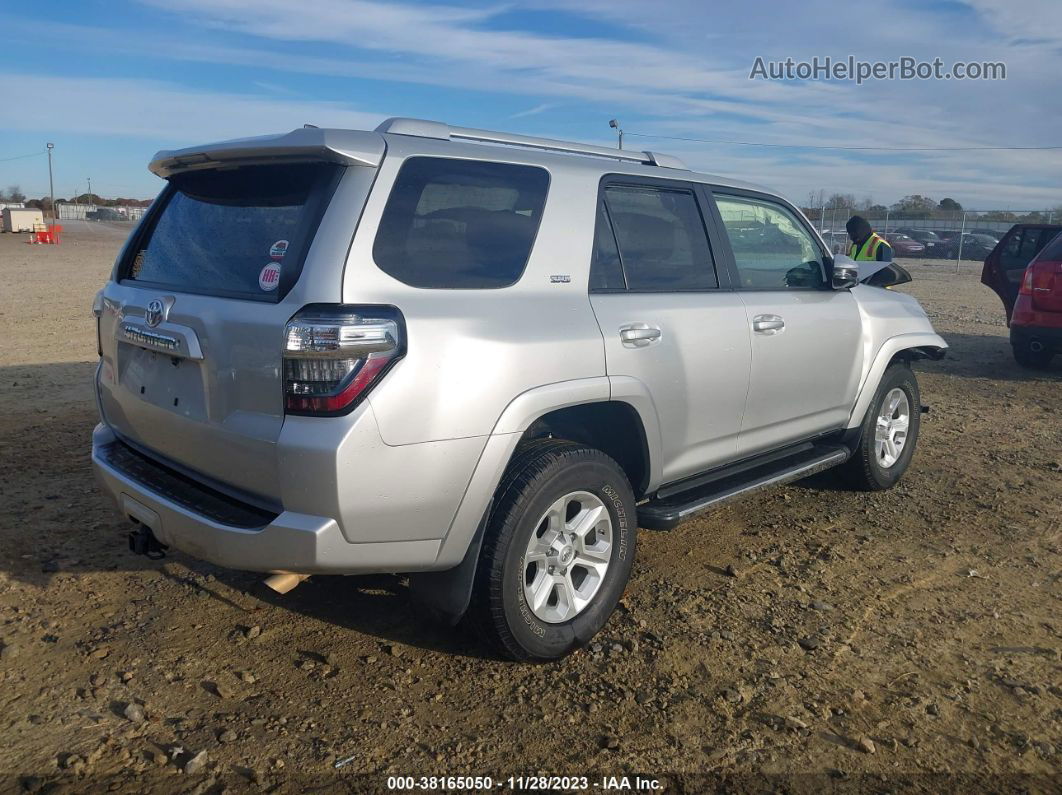 2017 Toyota 4runner Sr5 Premium Silver vin: JTEZU5JR3H5156808