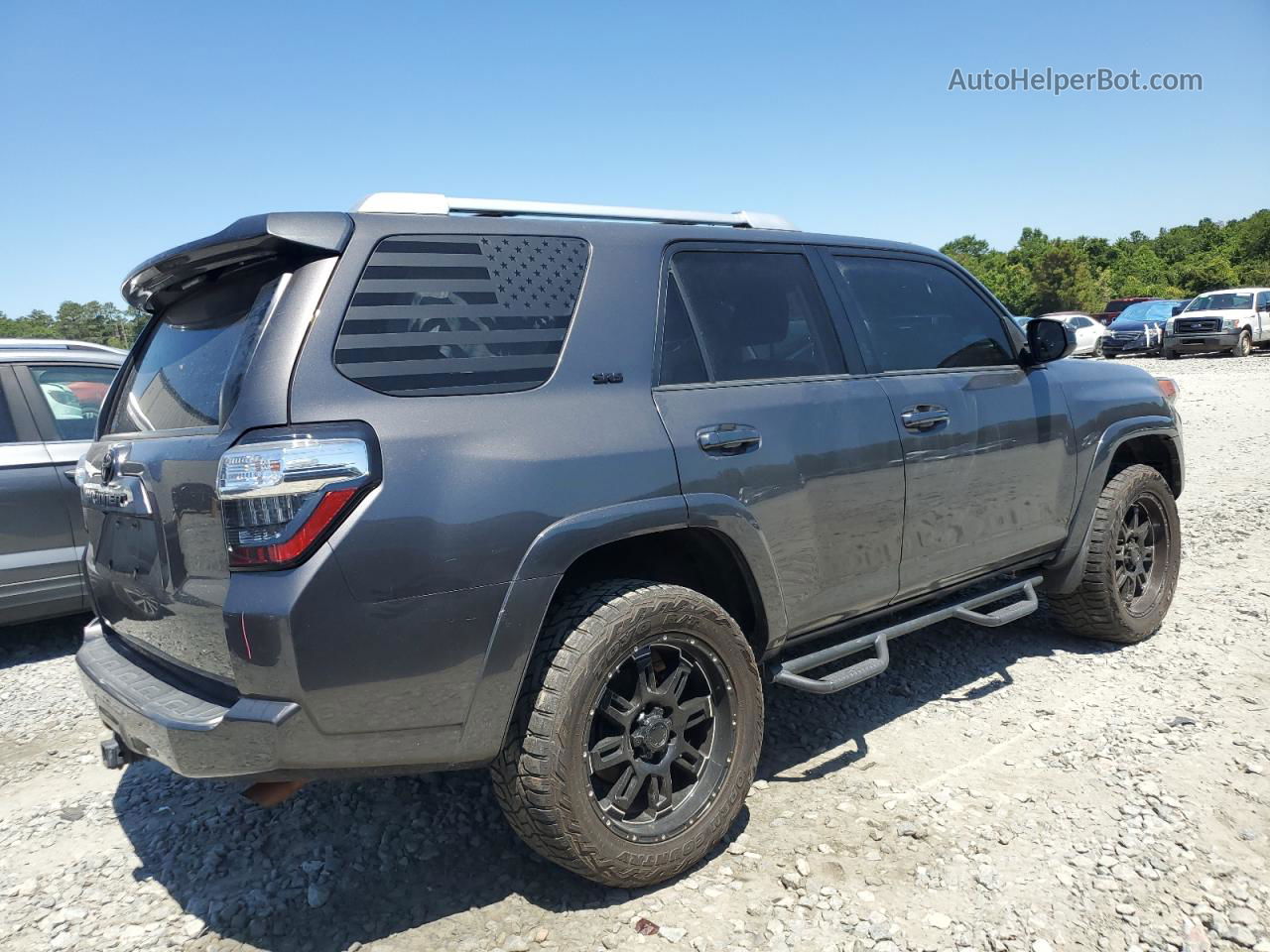 2017 Toyota 4runner Sr5 Gray vin: JTEZU5JR3H5161197