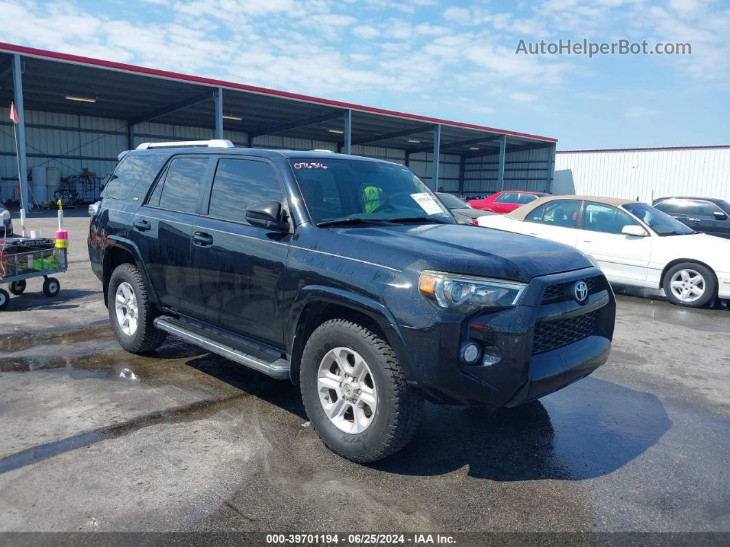 2014 Toyota 4runner Sr5 Black vin: JTEZU5JR4E5076316