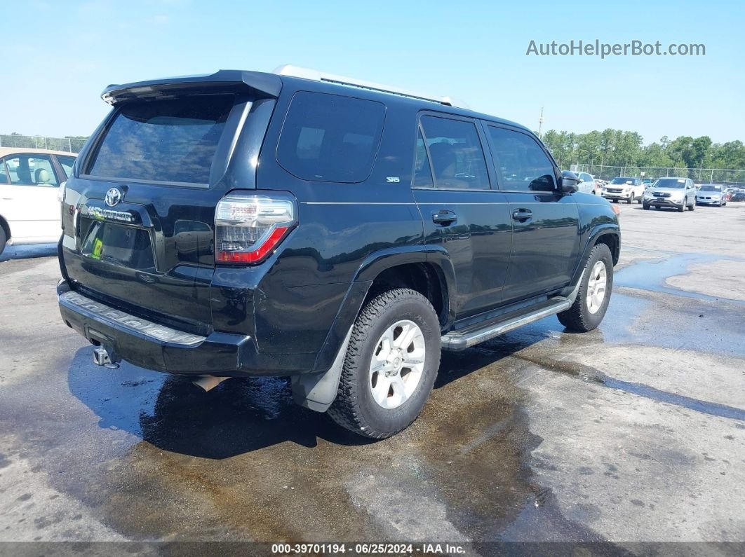 2014 Toyota 4runner Sr5 Black vin: JTEZU5JR4E5076316