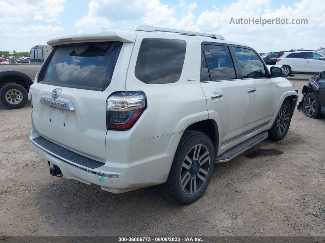 2017 Toyota 4runner Sr5/sr5 Premium/limited White vin: JTEZU5JR4H5163833