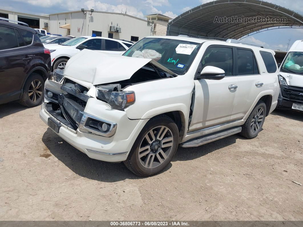 2017 Toyota 4runner Sr5/sr5 Premium/limited White vin: JTEZU5JR4H5163833