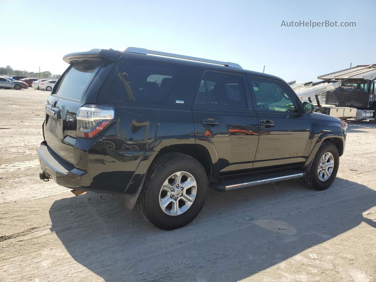 2014 Toyota 4runner Sr5 Black vin: JTEZU5JR5E5080729