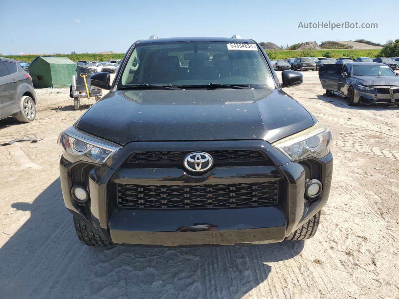 2014 Toyota 4runner Sr5 Black vin: JTEZU5JR5E5080729