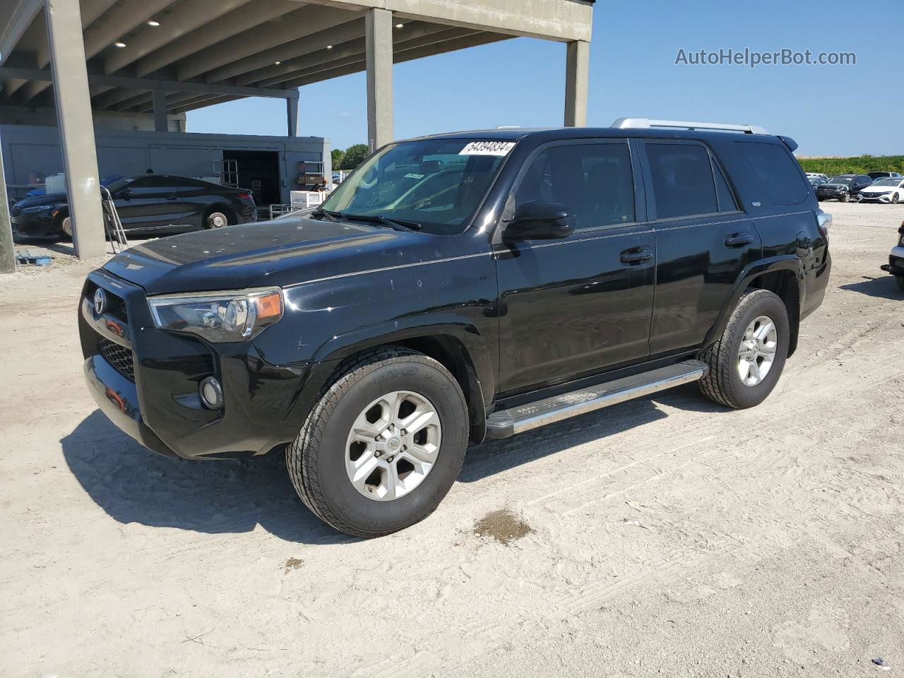 2014 Toyota 4runner Sr5 Black vin: JTEZU5JR5E5080729