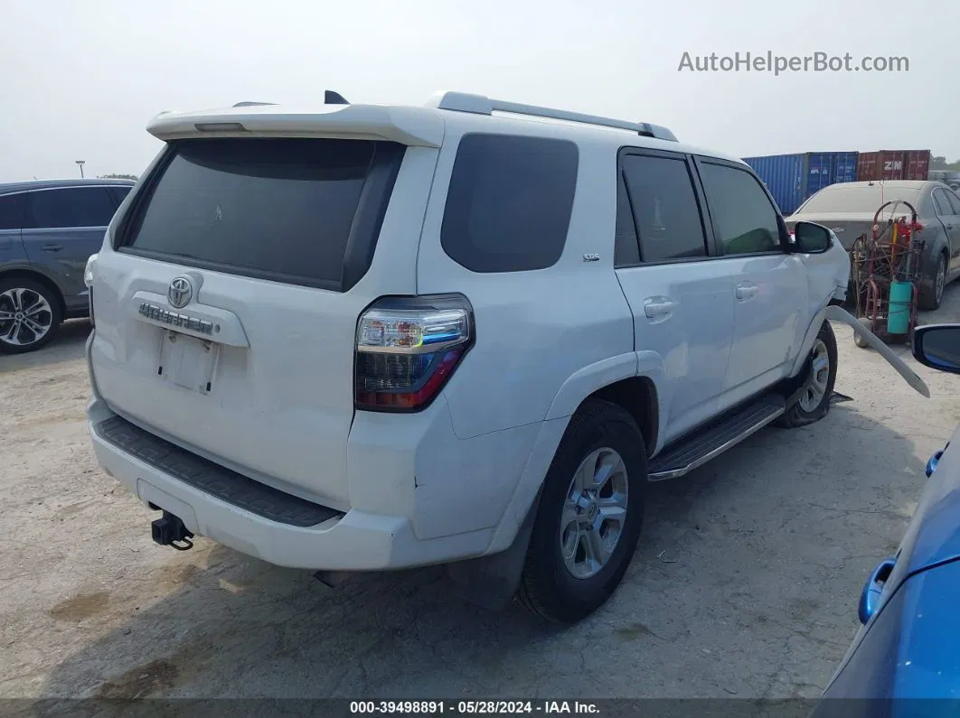 2017 Toyota 4runner Sr5 Premium White vin: JTEZU5JR5H5150332