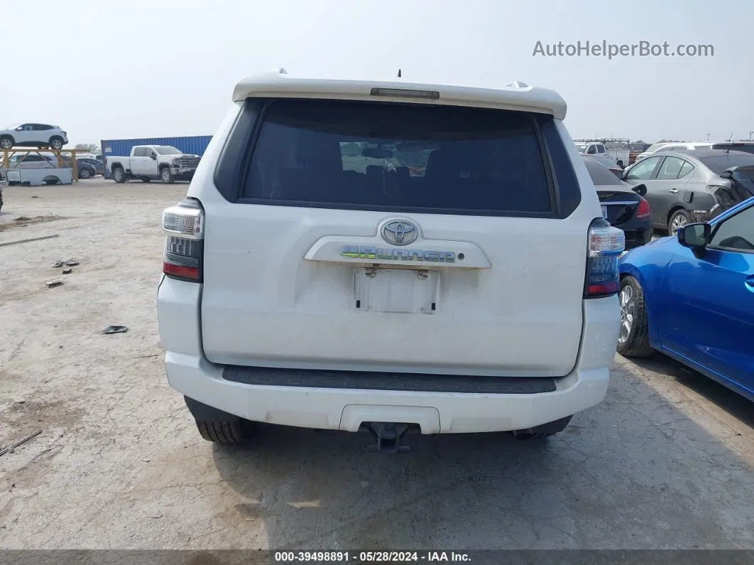 2017 Toyota 4runner Sr5 Premium White vin: JTEZU5JR5H5150332