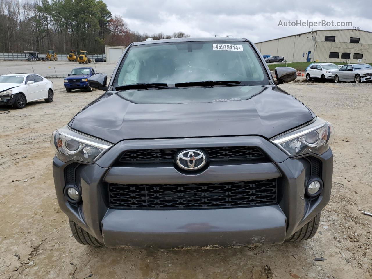 2017 Toyota 4runner Sr5 Gray vin: JTEZU5JR5H5150461