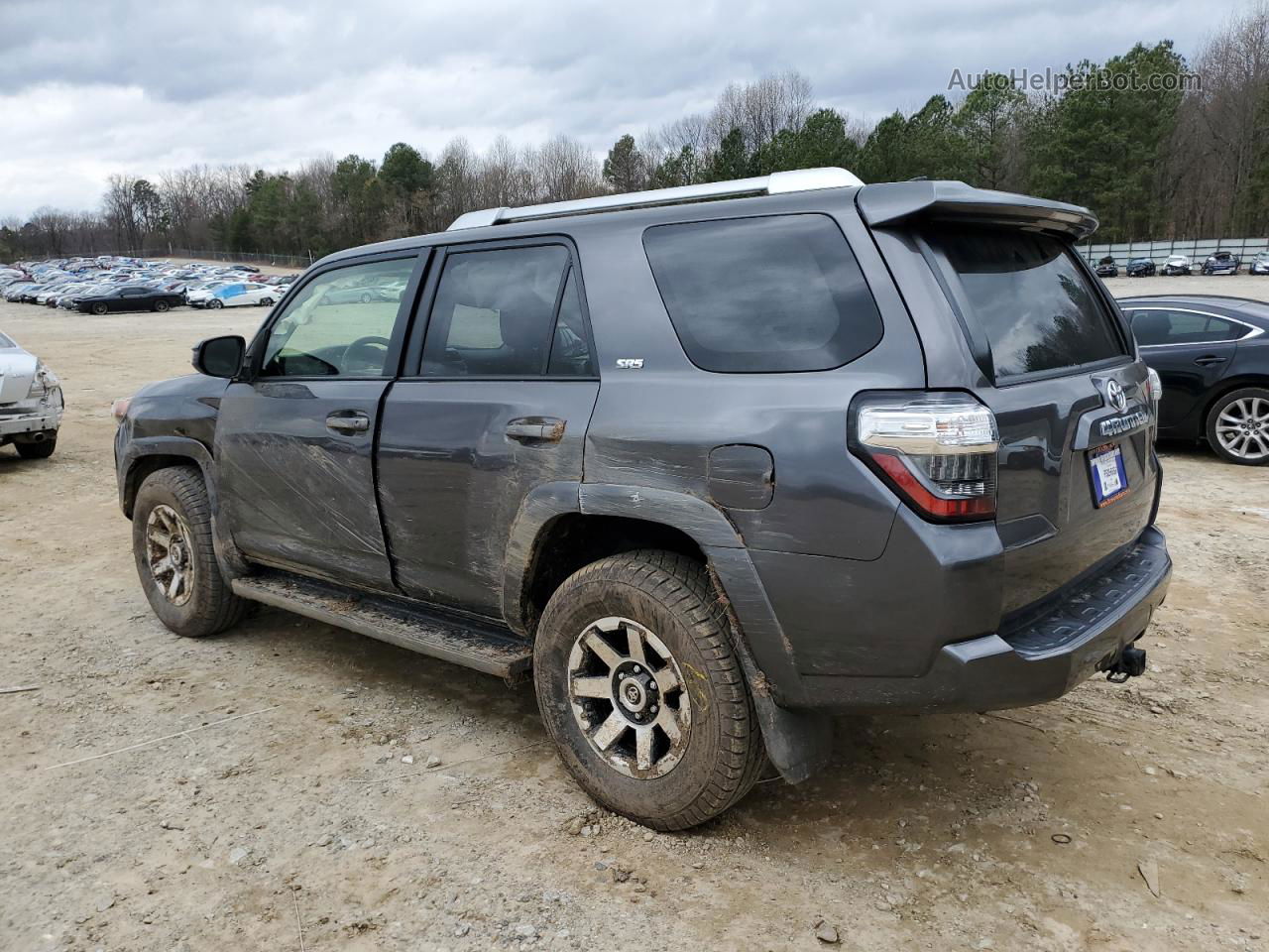 2017 Toyota 4runner Sr5 Gray vin: JTEZU5JR5H5150461