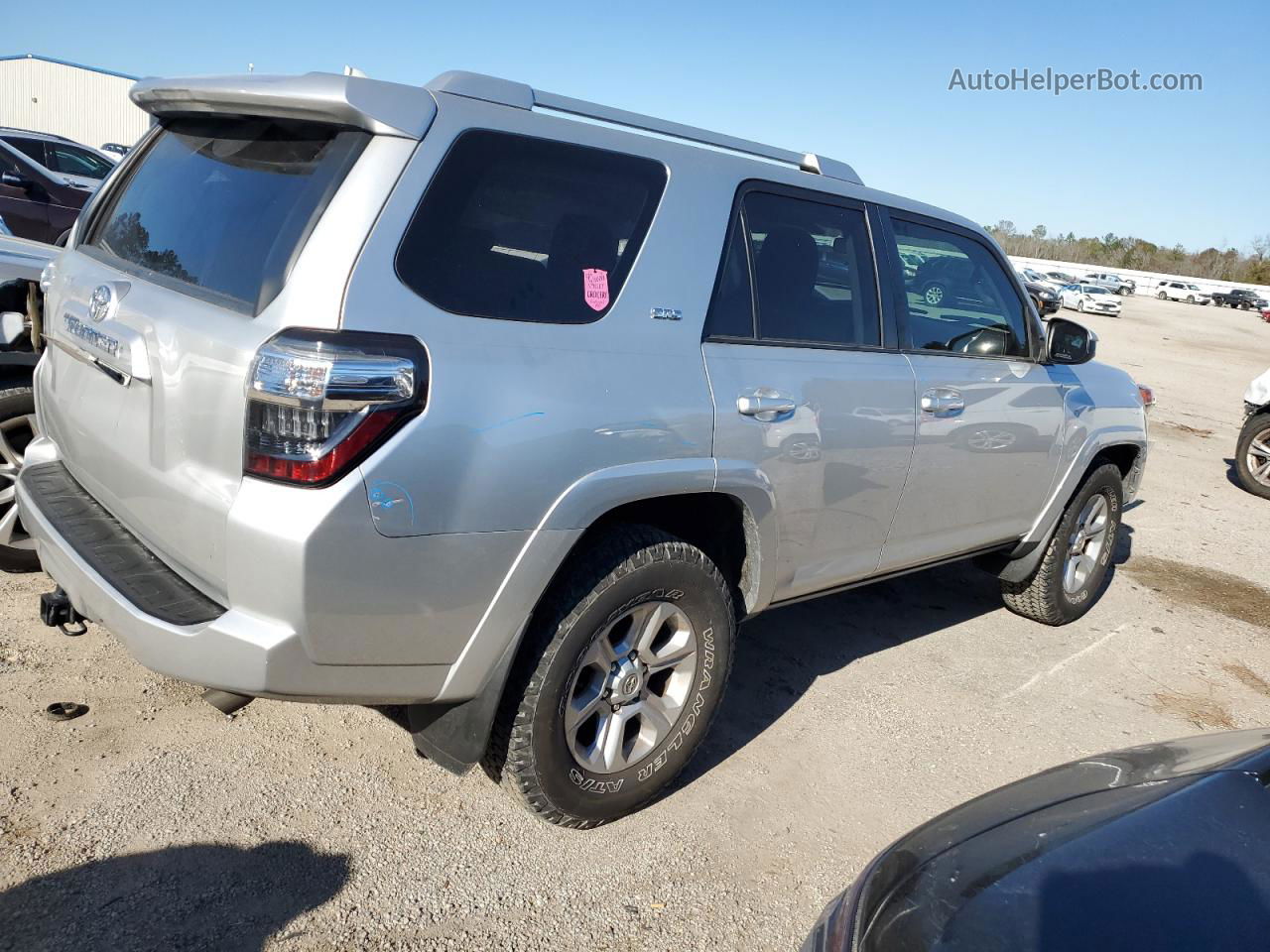 2017 Toyota 4runner Sr5 Silver vin: JTEZU5JR5H5161587