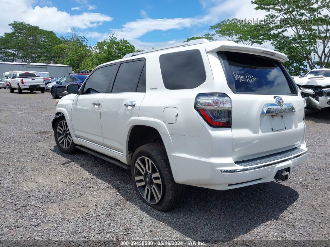 2014 Toyota 4runner Limited/sr5/sr5 Premium White vin: JTEZU5JR6E5065592