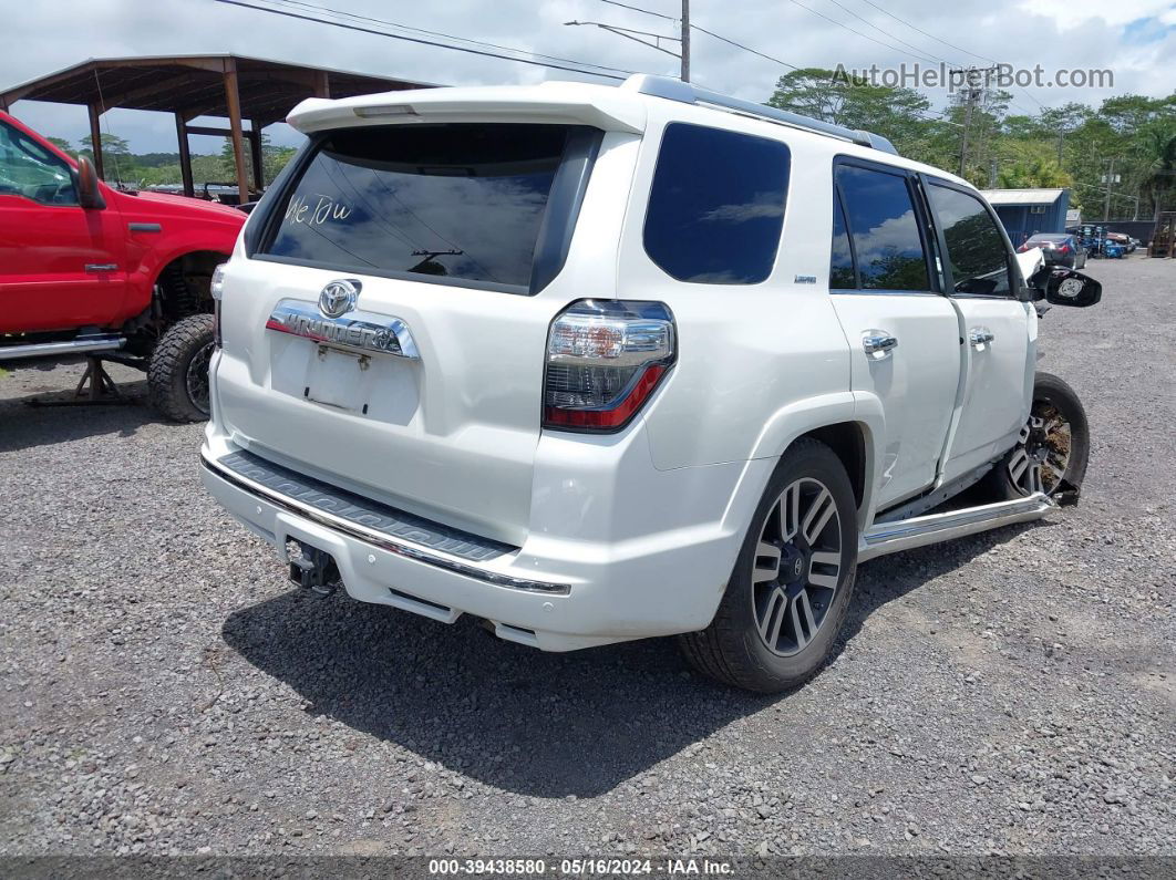 2014 Toyota 4runner Limited/sr5/sr5 Premium White vin: JTEZU5JR6E5065592