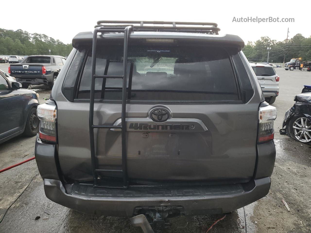 2014 Toyota 4runner Sr5 Charcoal vin: JTEZU5JR6E5071733