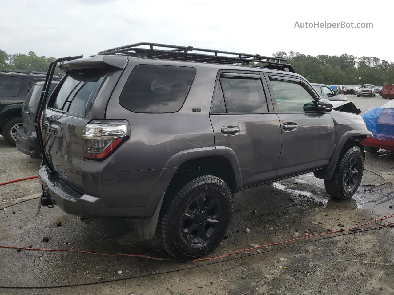 2014 Toyota 4runner Sr5 Charcoal vin: JTEZU5JR6E5071733