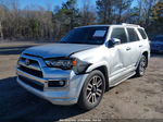 2017 Toyota 4runner Limited Silver vin: JTEZU5JR6H5148461