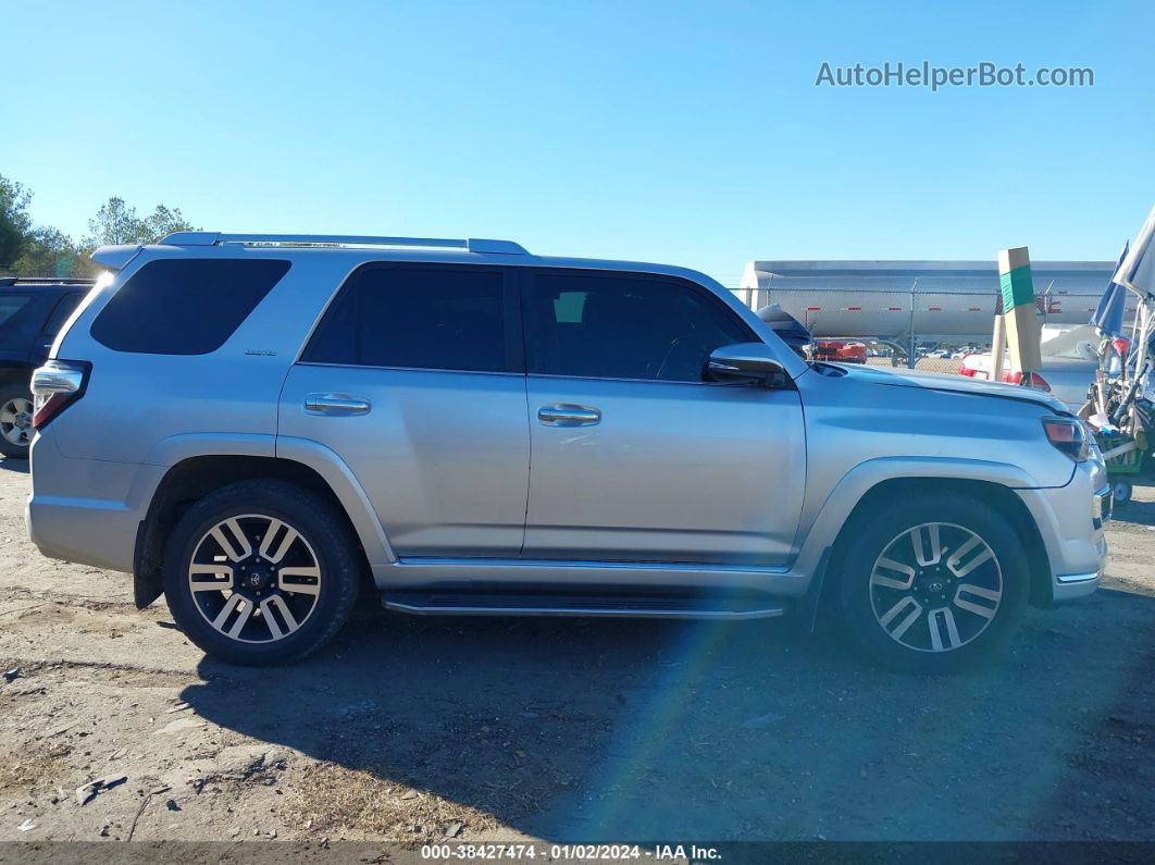 2017 Toyota 4runner Limited Silver vin: JTEZU5JR6H5148461