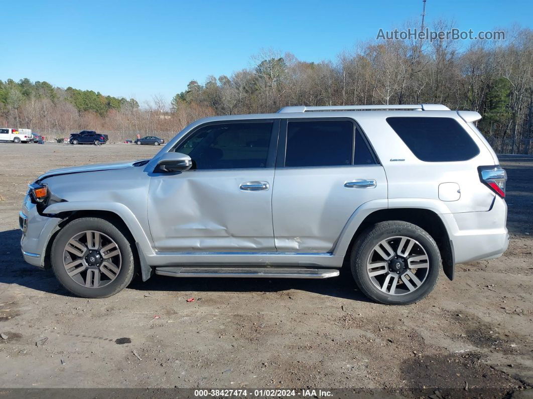 2017 Toyota 4runner Limited Silver vin: JTEZU5JR6H5148461