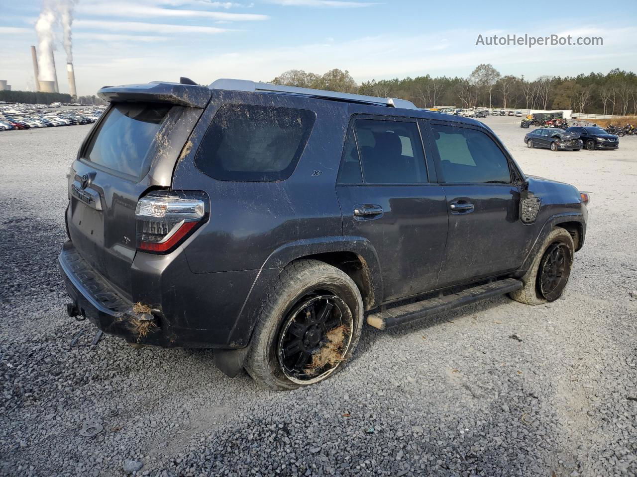 2017 Toyota 4runner Sr5 Gray vin: JTEZU5JR6H5159654