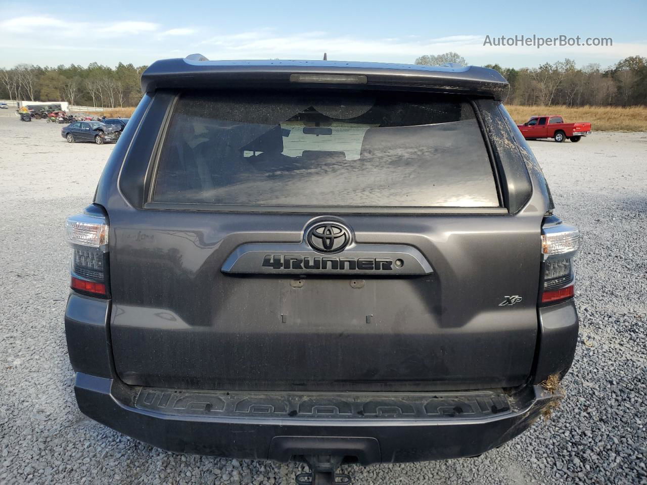 2017 Toyota 4runner Sr5 Gray vin: JTEZU5JR6H5159654