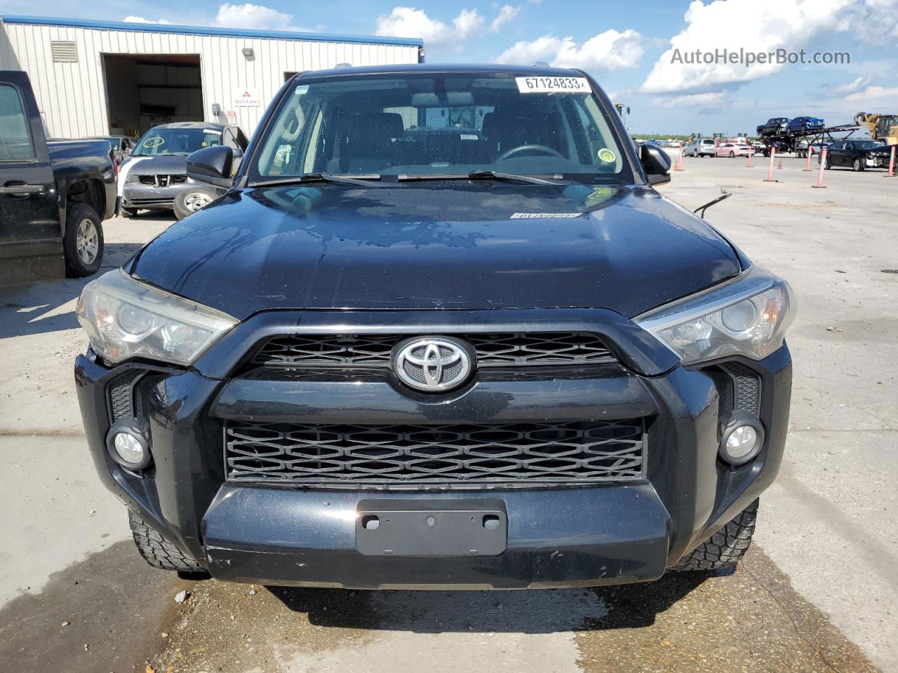 2017 Toyota 4runner Sr5 Black vin: JTEZU5JR6H5161338