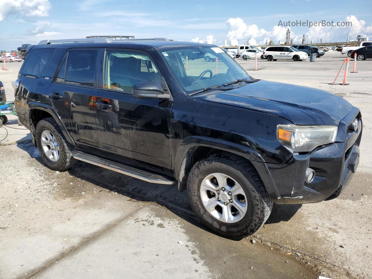 2017 Toyota 4runner Sr5 Black vin: JTEZU5JR6H5161338