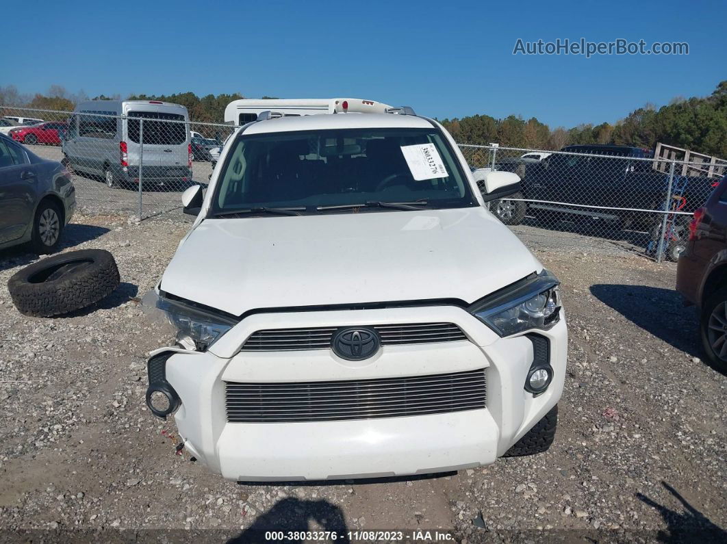 2017 Toyota 4runner Sr5 White vin: JTEZU5JR7H5153958