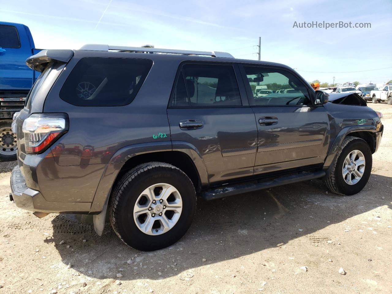 2017 Toyota 4runner Sr5 Gray vin: JTEZU5JR7H5157220