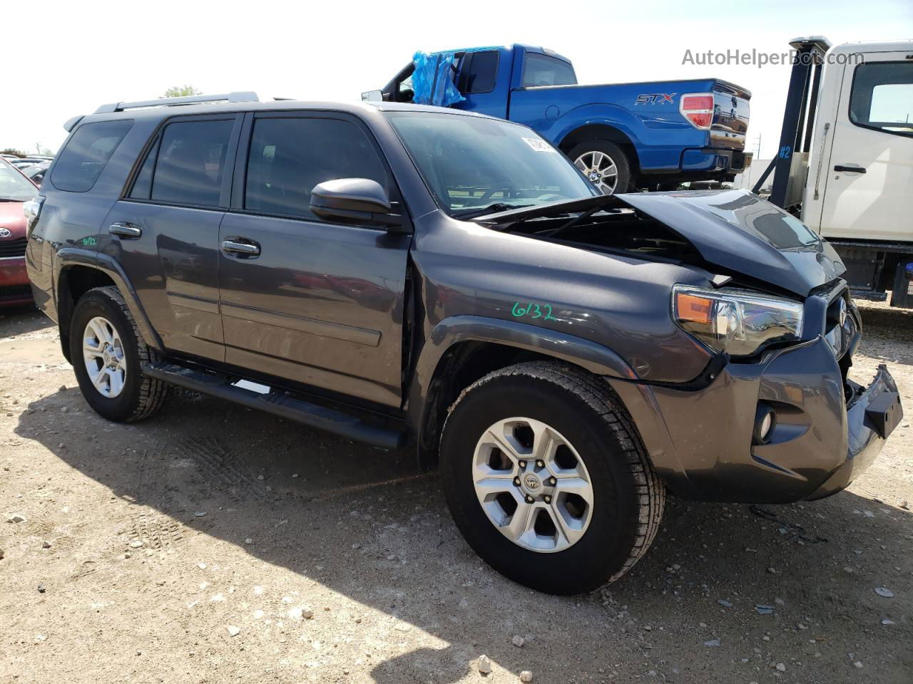 2017 Toyota 4runner Sr5 Gray vin: JTEZU5JR7H5157220