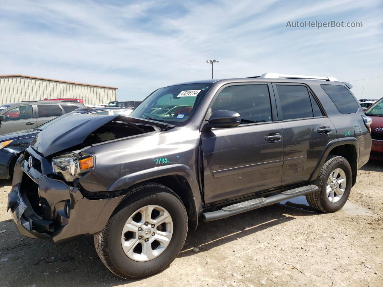 2017 Toyota 4runner Sr5 Gray vin: JTEZU5JR7H5157220