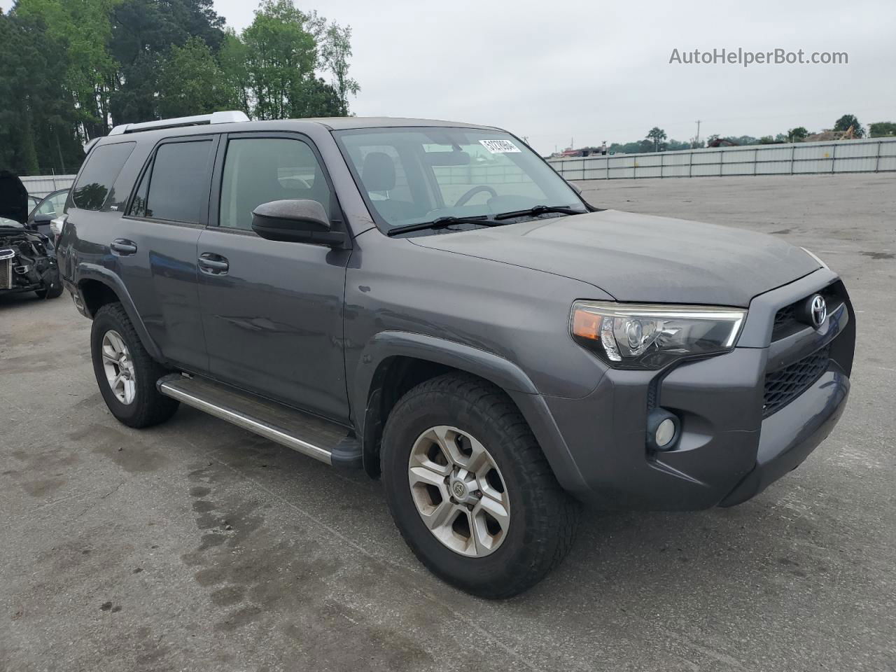 2014 Toyota 4runner Sr5 Угольный vin: JTEZU5JR8E5068249